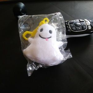 Snapchat Plush Keychain  (Ghostface Chillah)